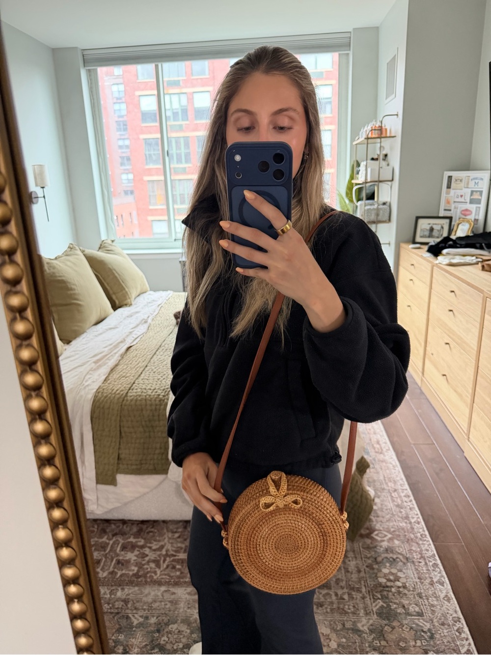 Rattan Cross Body Bag Steve Madden
